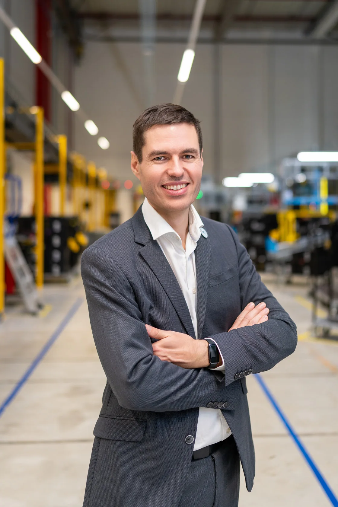 Reportage d'un site logistique Amazon