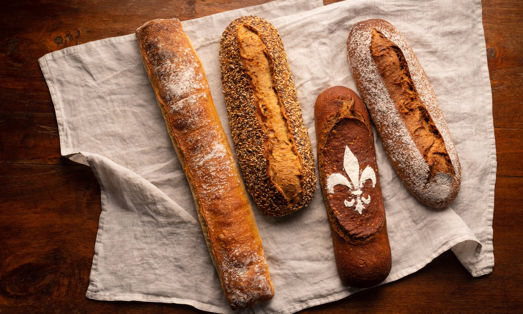 Augustin bakeries, styled set-ups and catalogue