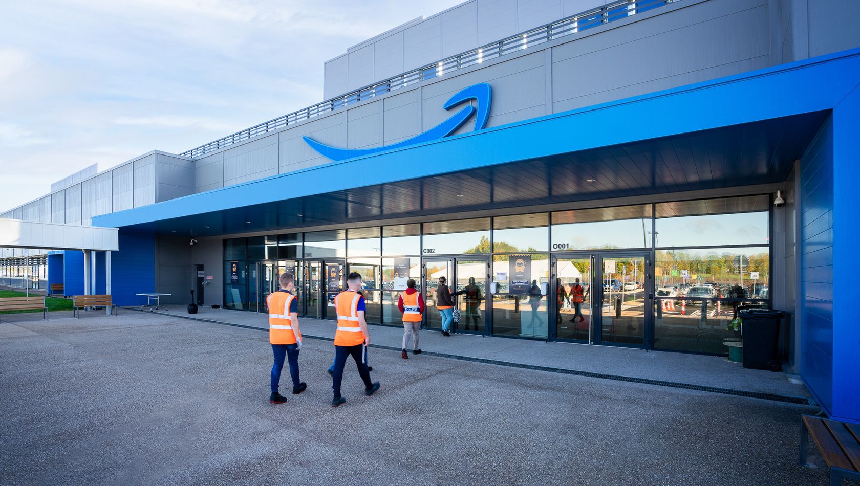 Company space, wide view