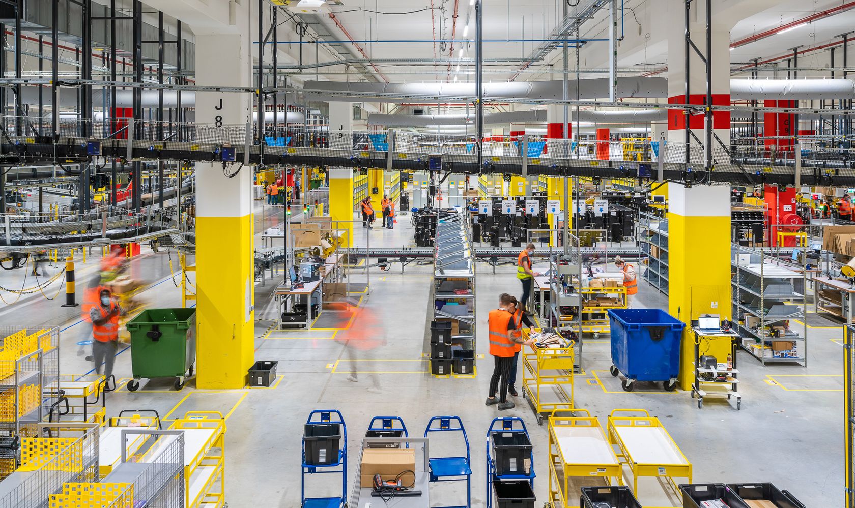 Company space, wide view