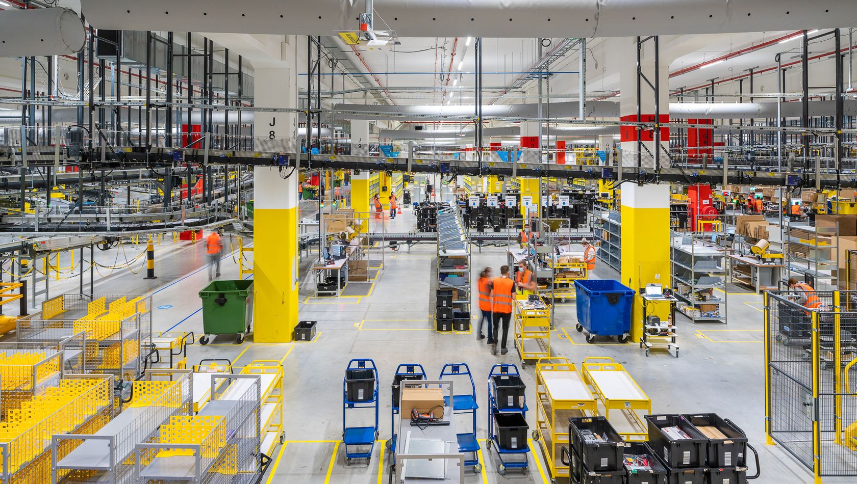 Company space, wide view