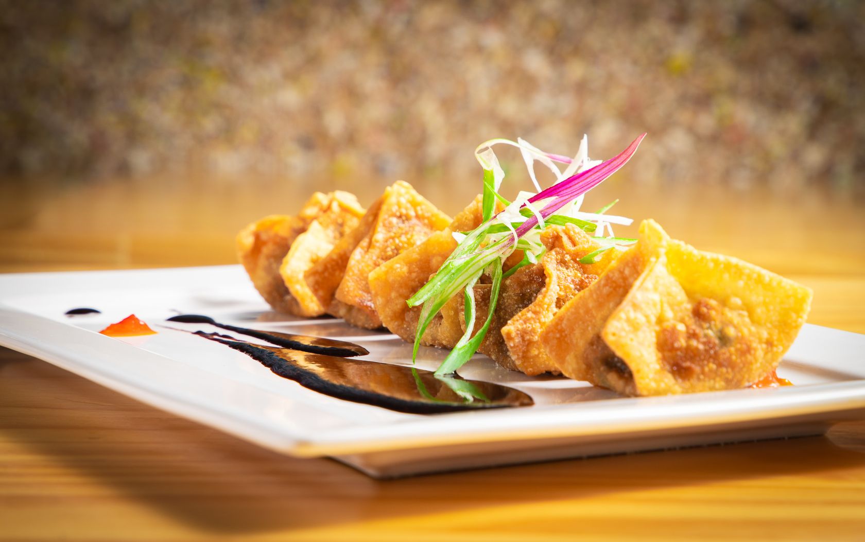 Dish in a restaurant