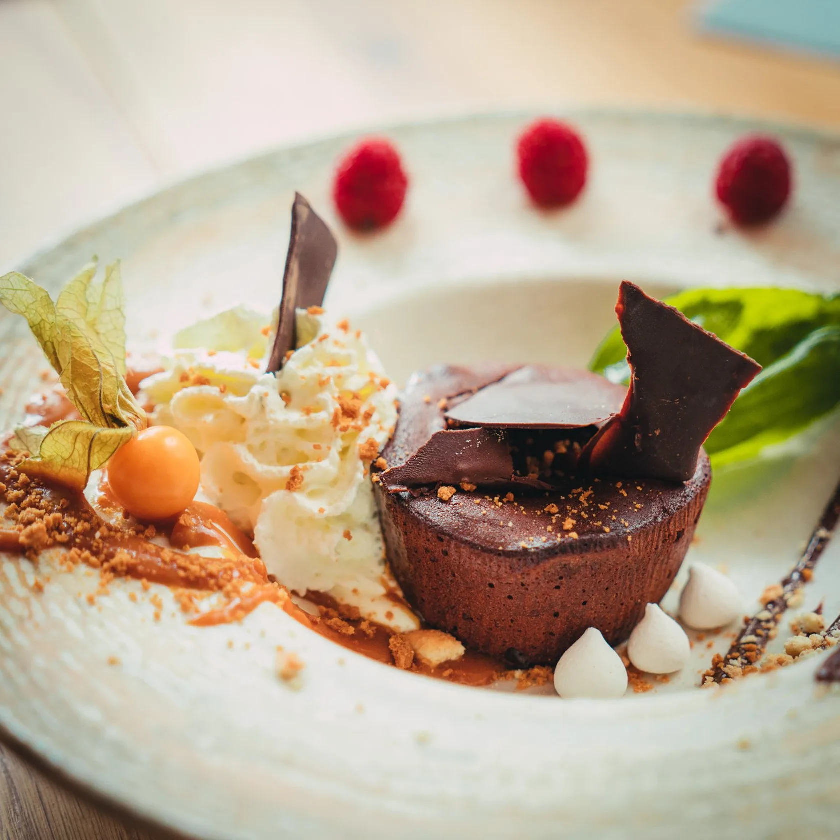 Plat en restaurant