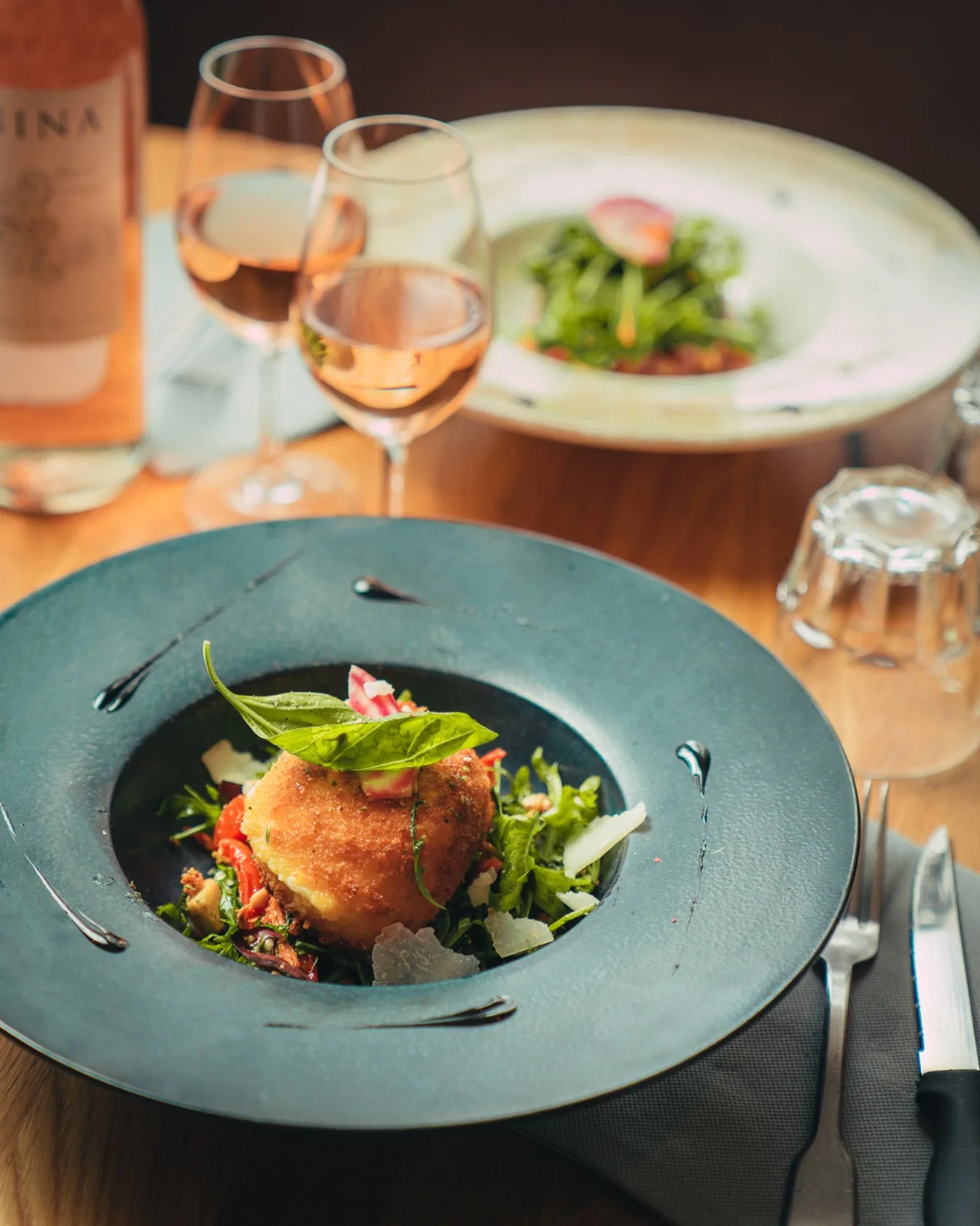 Plat en restaurant