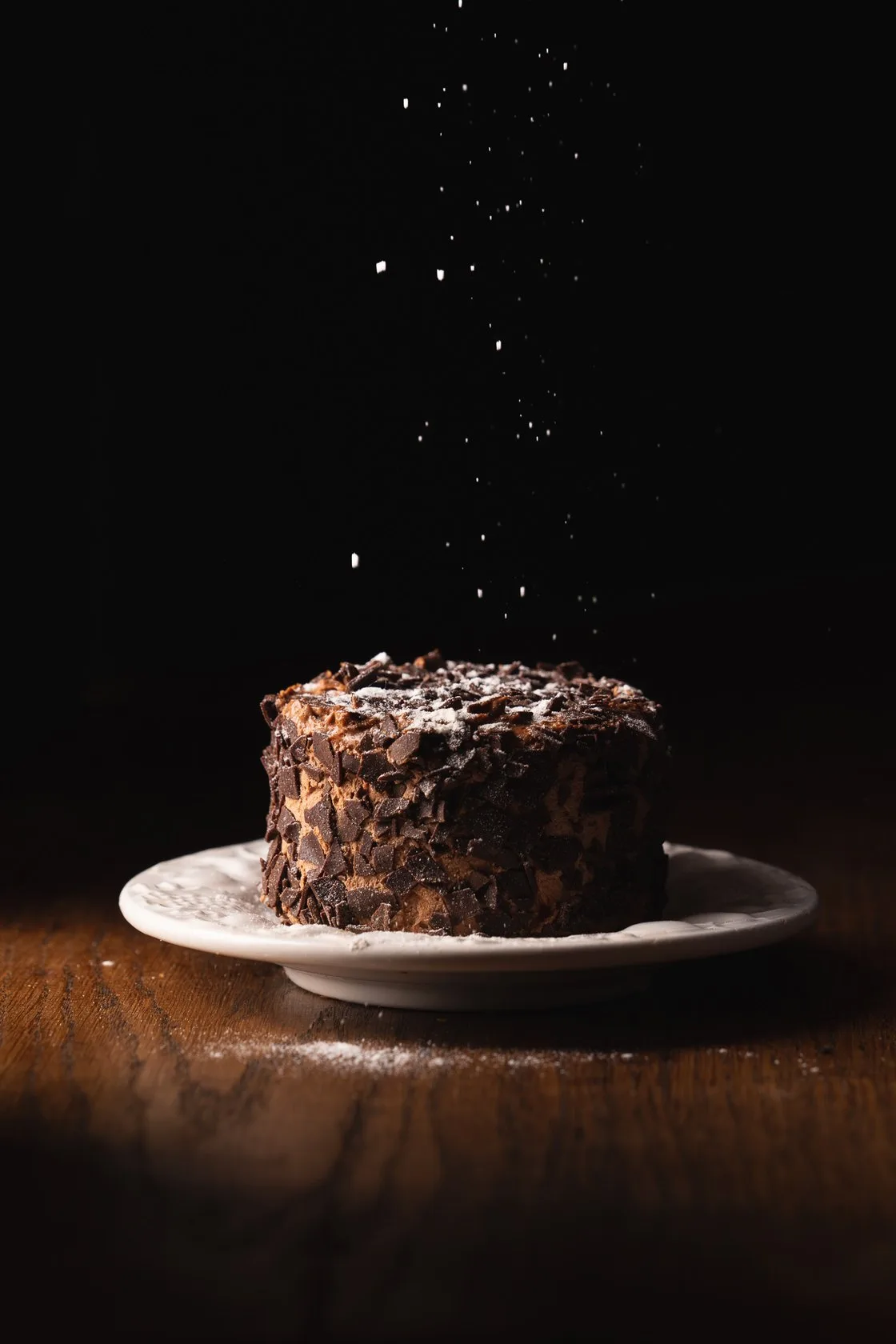 Produit alimentaire en studio