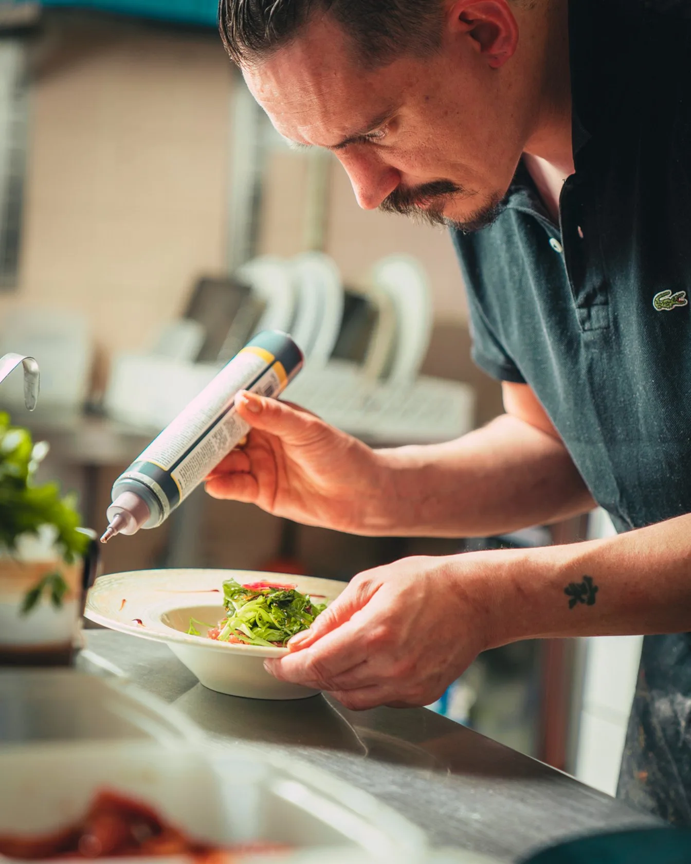 Reportage en cuisine
