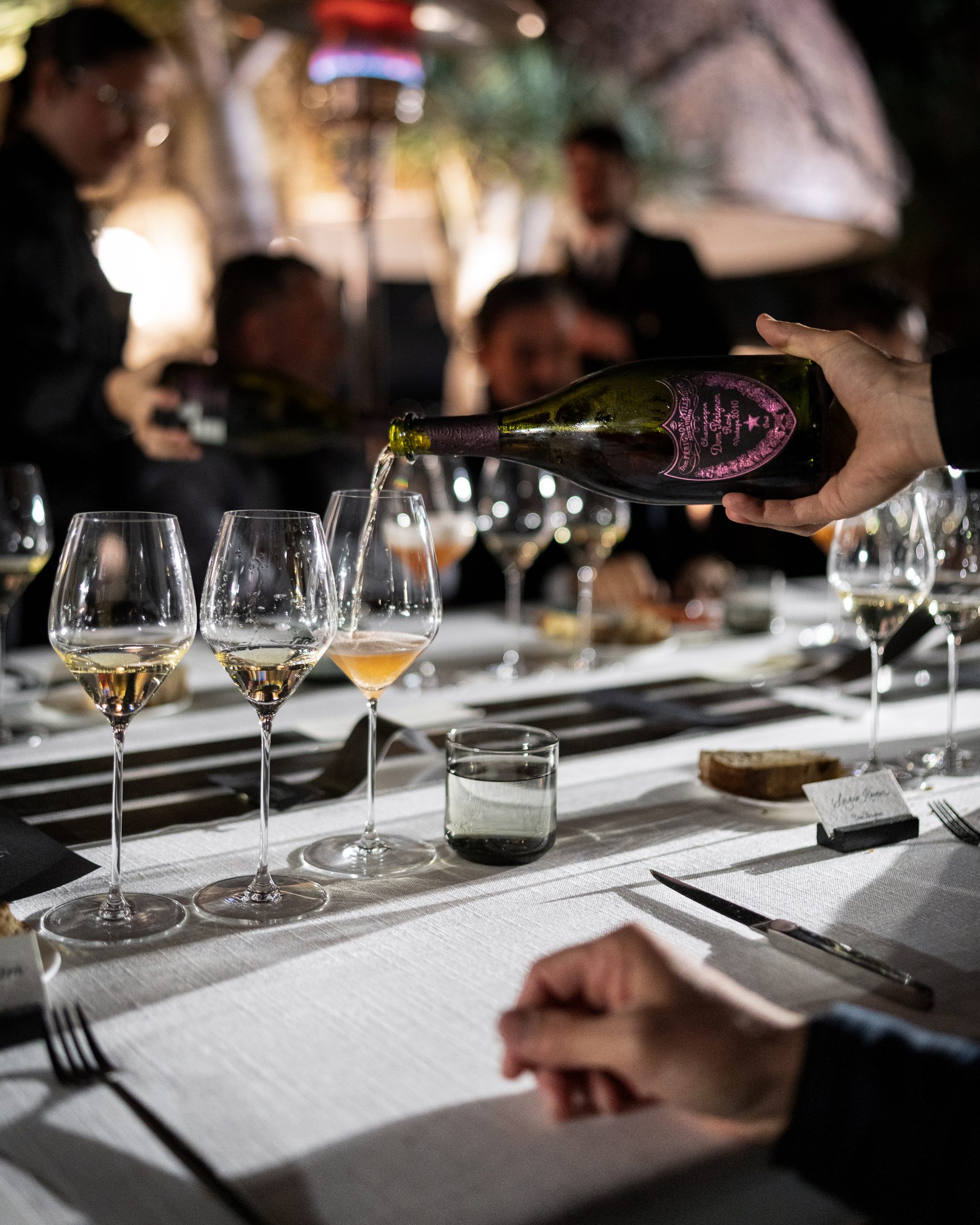 D&icirc;ner Dom P&eacute;rignon New Vintages, Barcelone