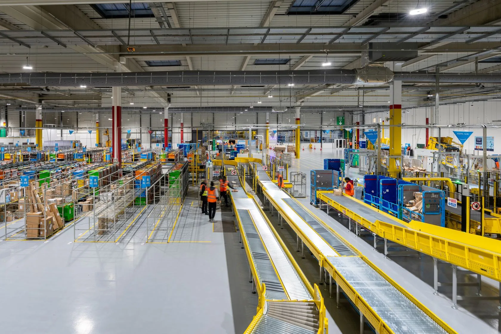 Reportage site logistique