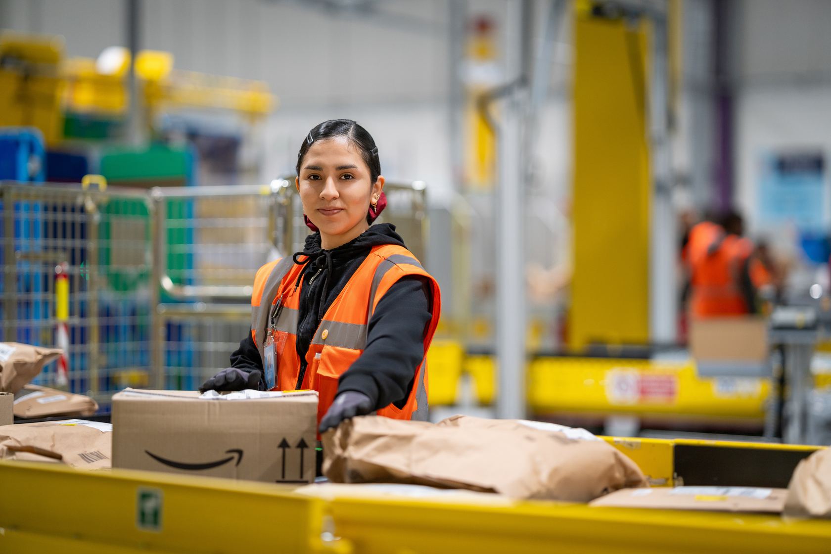 Logistics site reportage