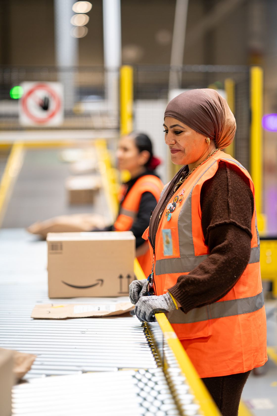 Logistics site reportage