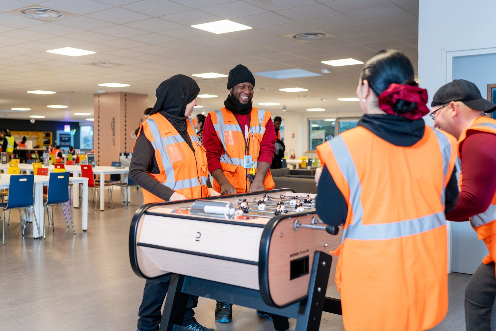 Logistics site reportage