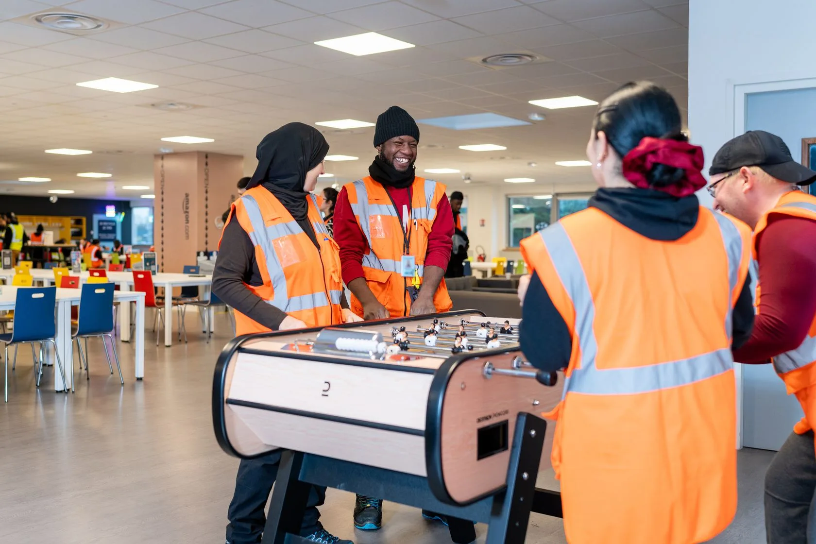 Reportage site logistique