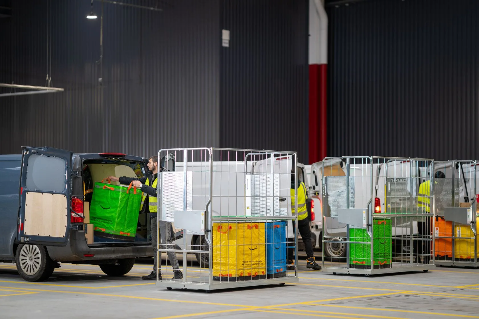 Reportage site logistique