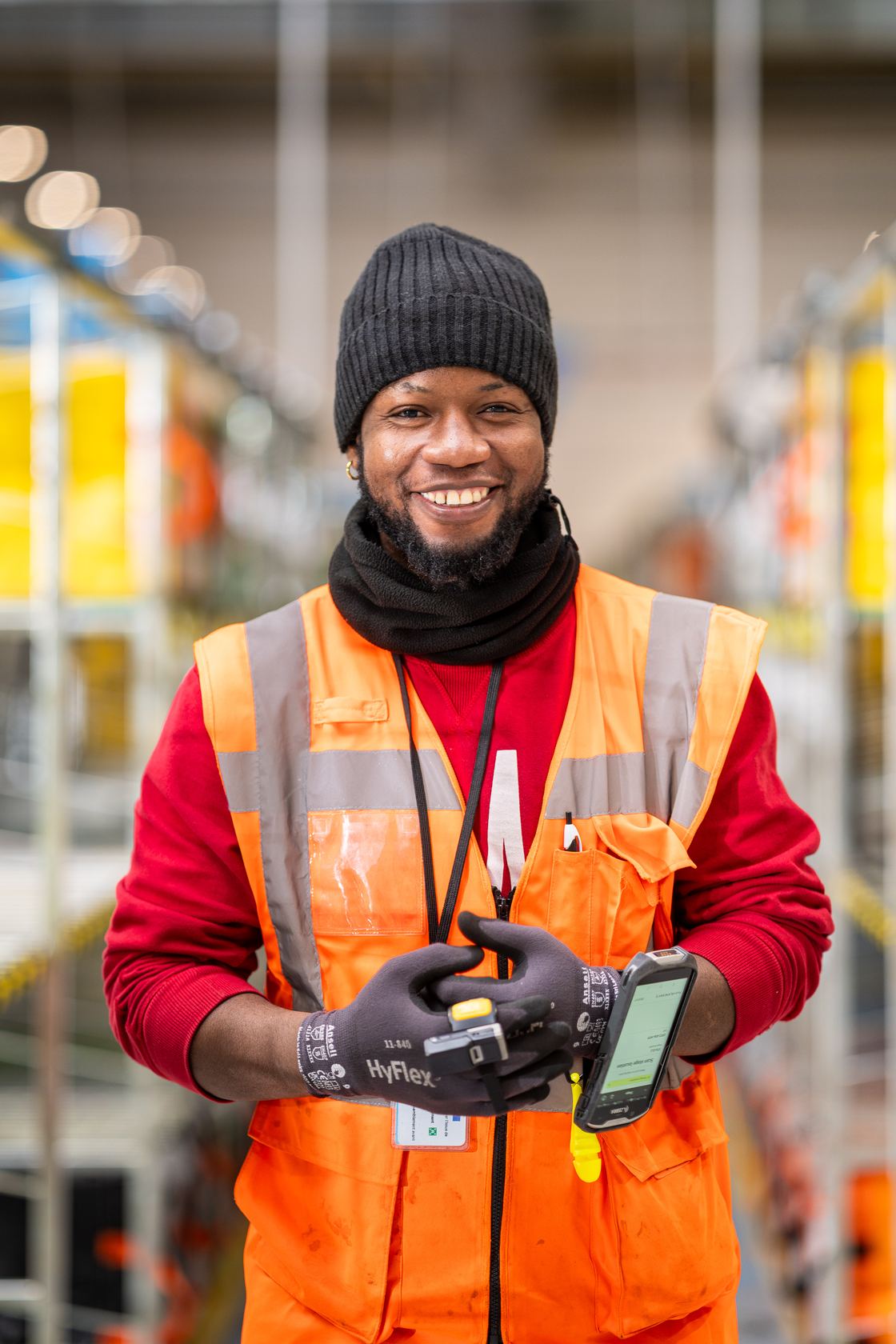 Logistics site reportage