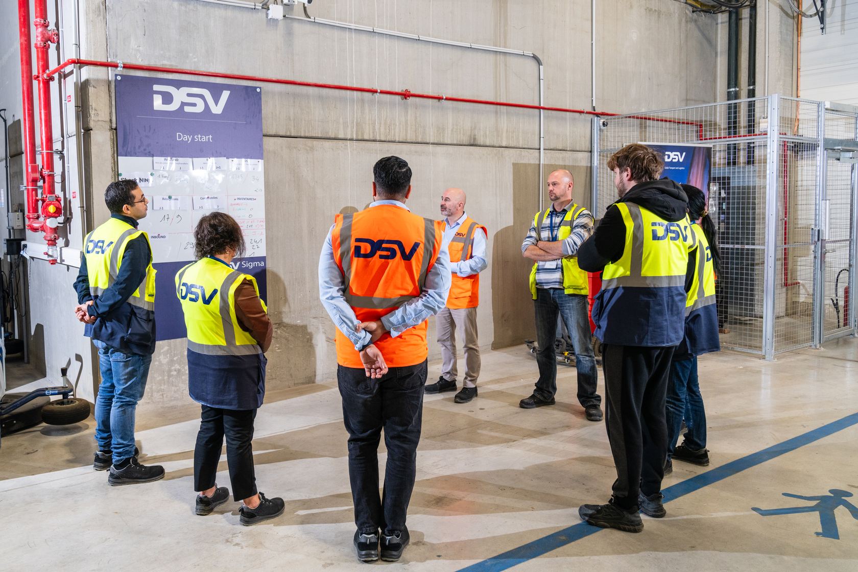Reportage site DSV Paris Nord