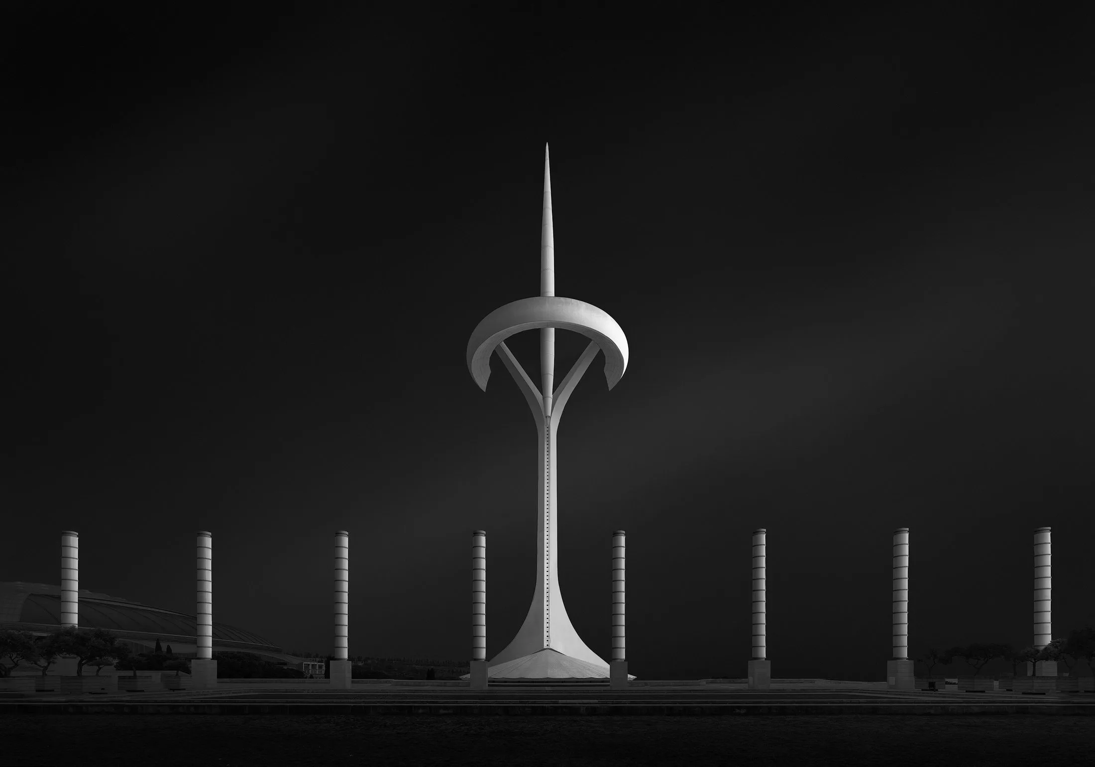 Torre de Comunicacions de Montjuïc, Barcelone, ES