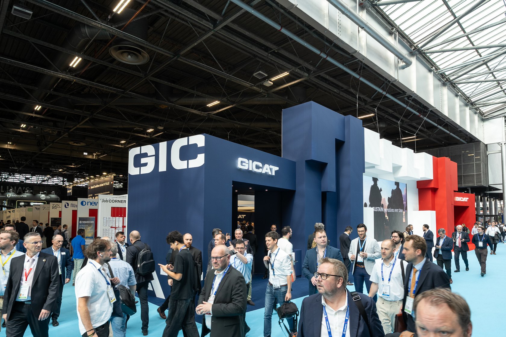Eurosatory 2026 show, the GICAT stand