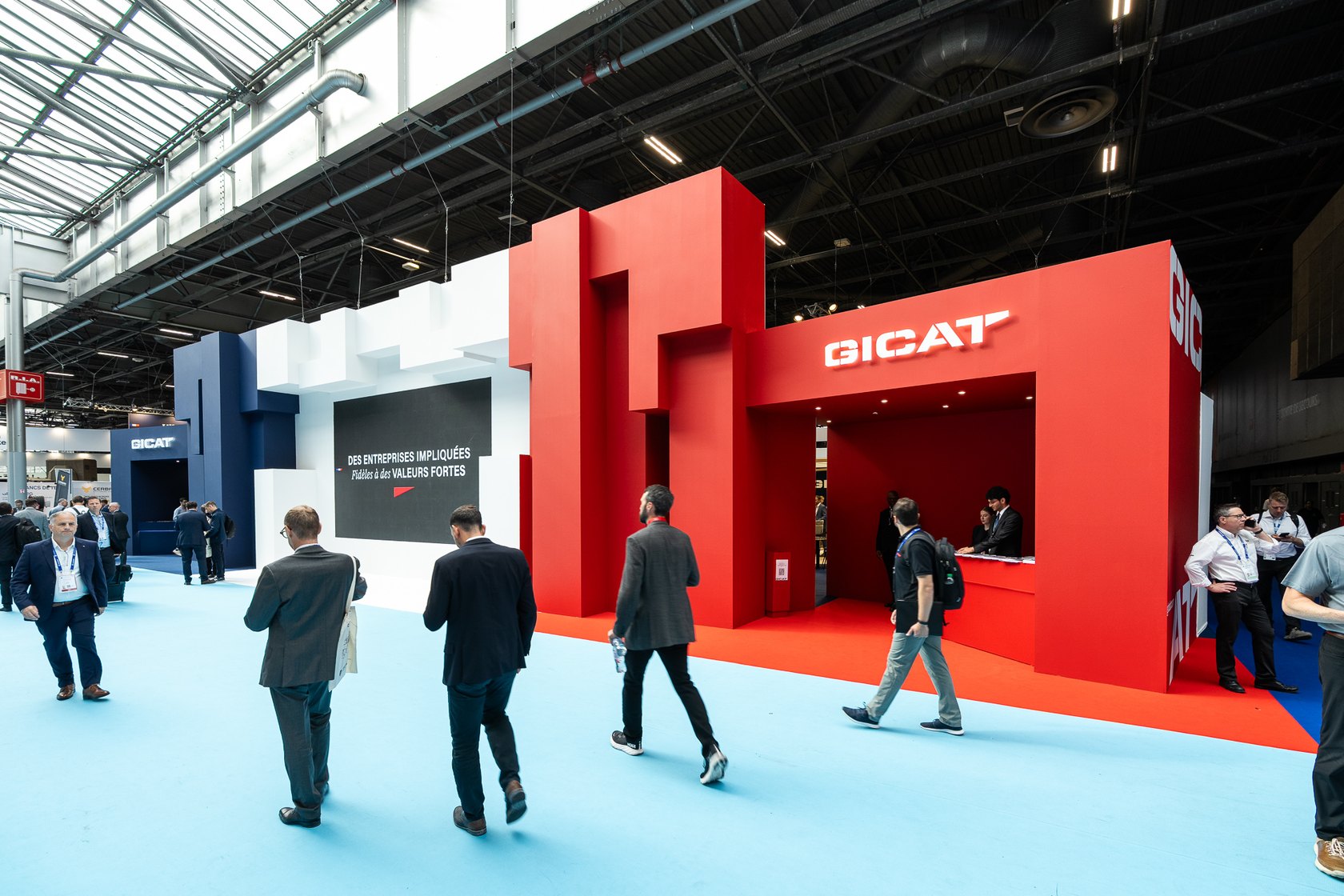 Eurosatory 2026 show, the GICAT stand