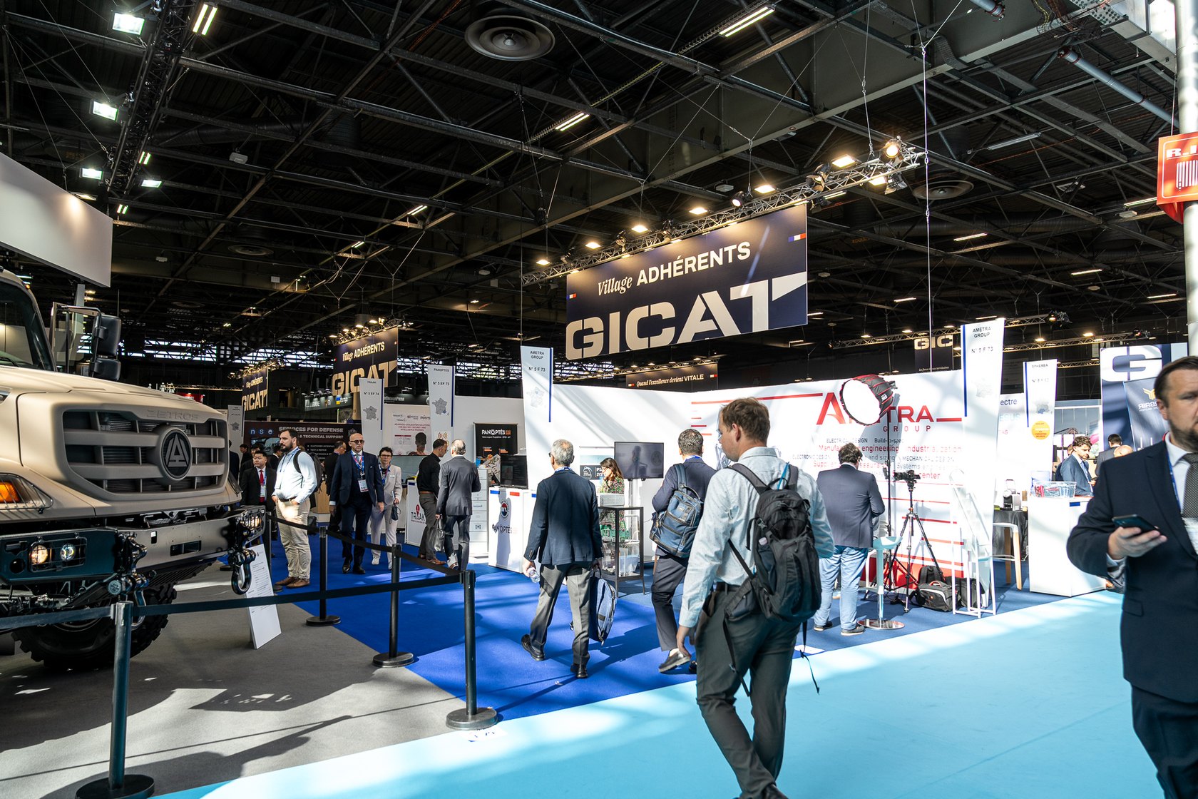 Eurosatory 2026 show, the GICAT stand