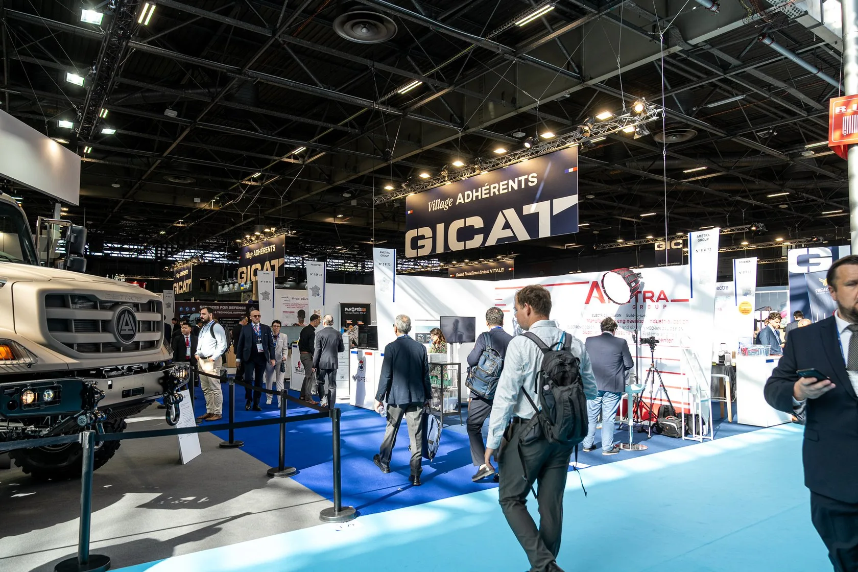 Eurosatory 2026 show, the GICAT stand