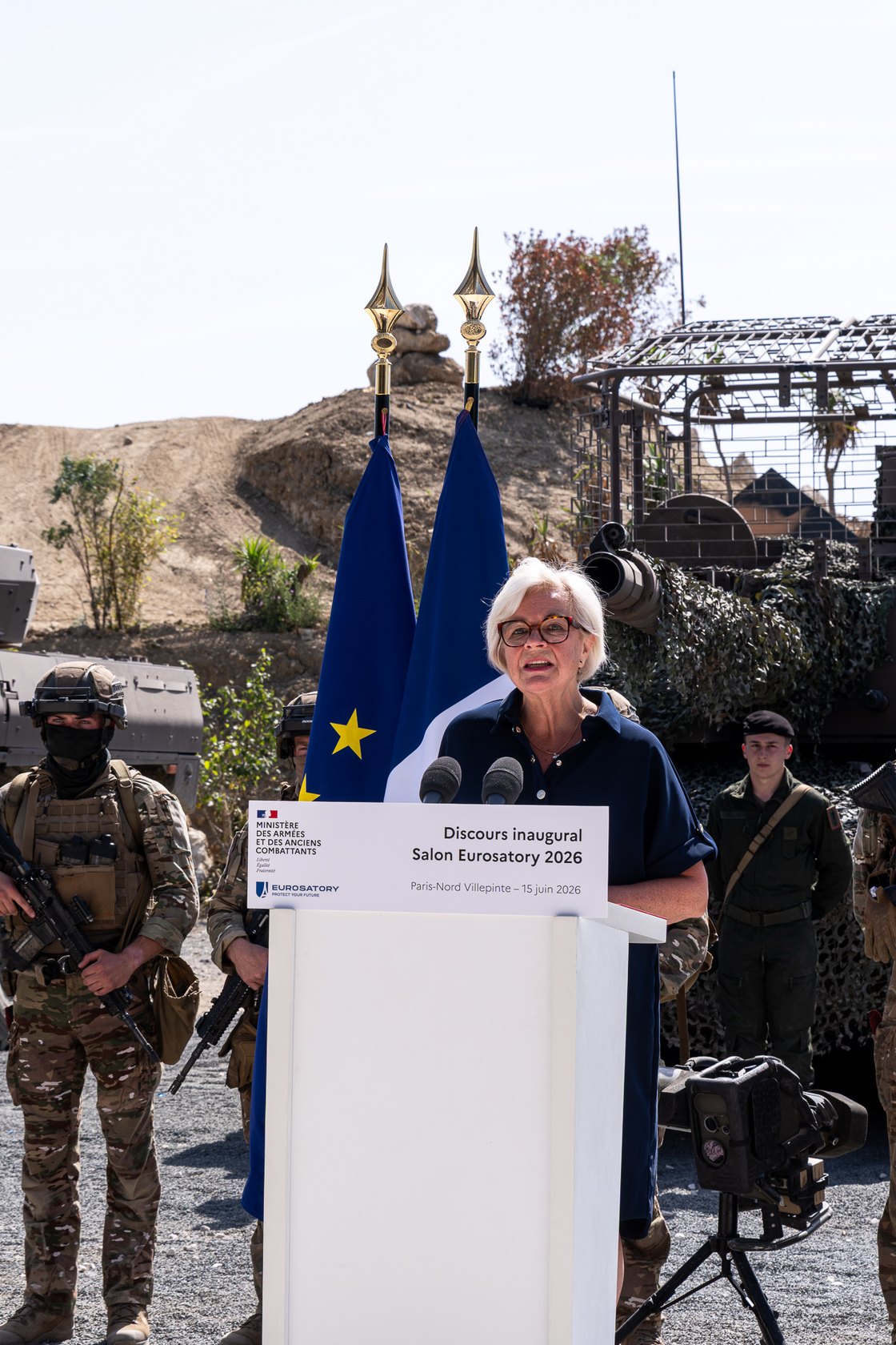Eurosatory 2026 show, the GICAT stand