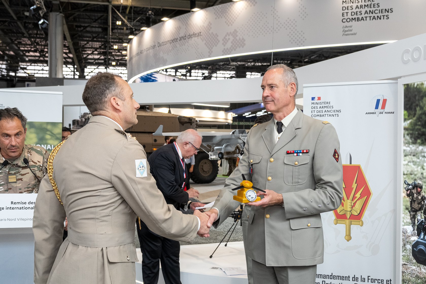 Eurosatory 2026 show, the GICAT stand