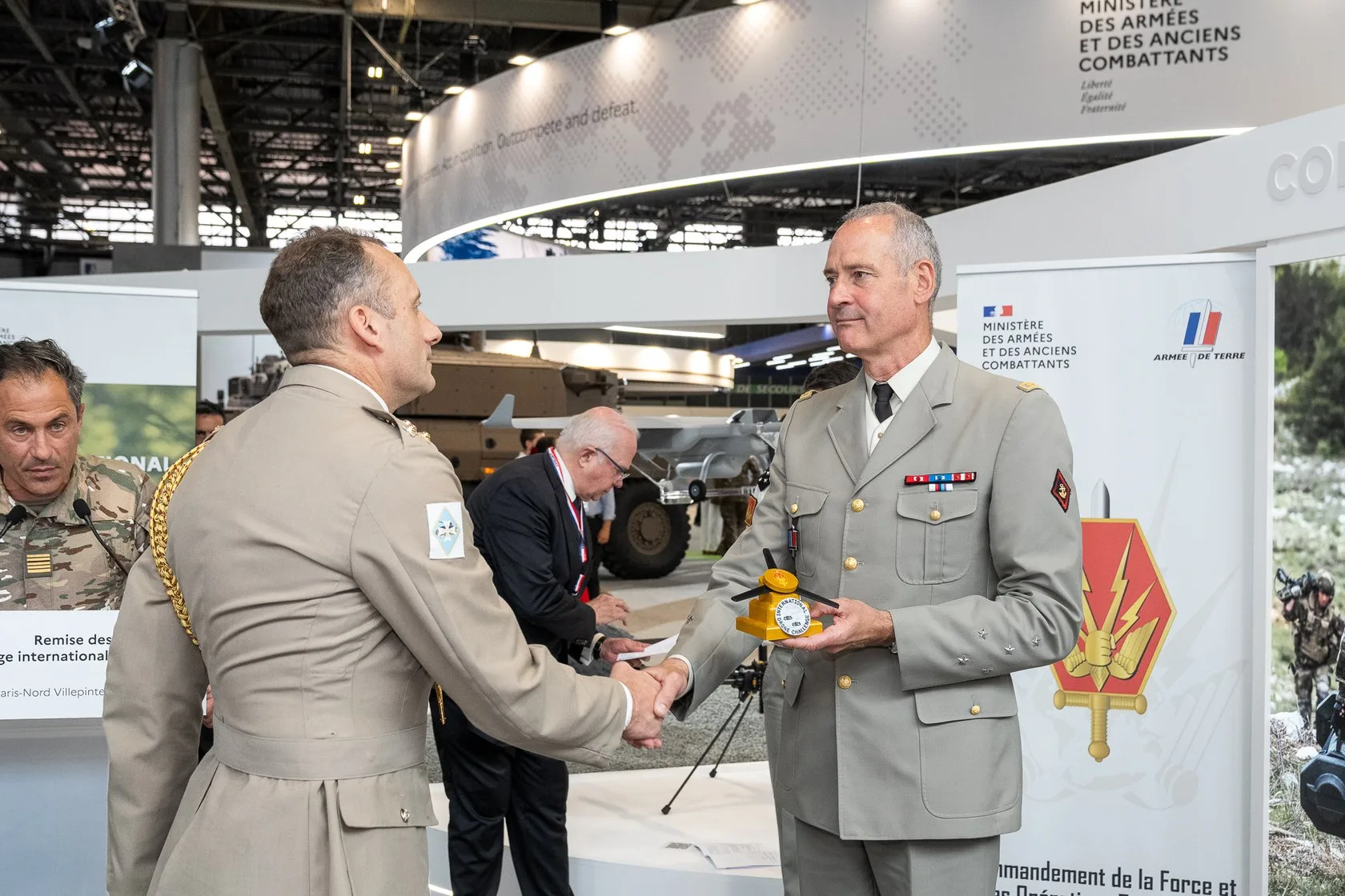 Eurosatory 2026 show, the GICAT stand