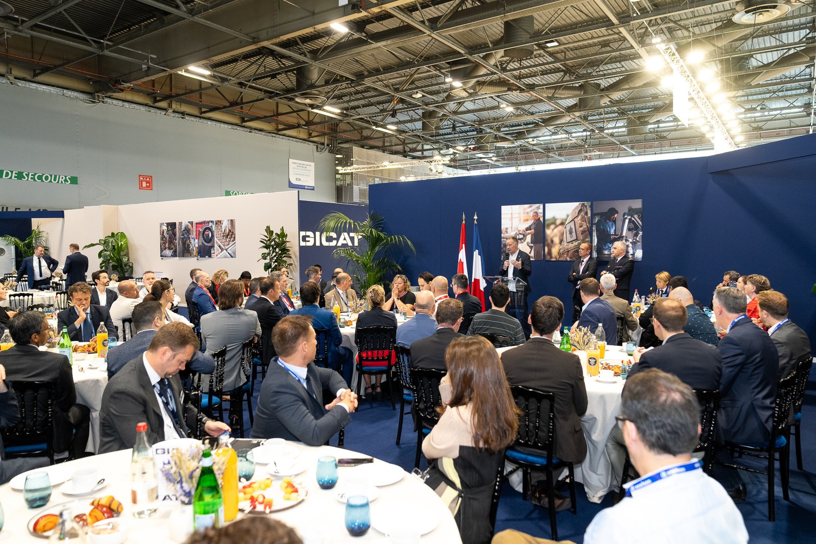 Eurosatory 2026 show, the GICAT stand