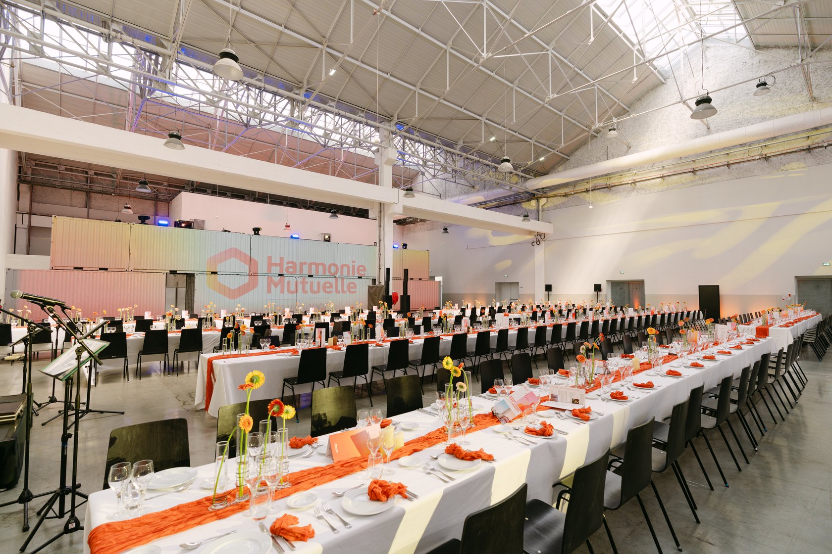 Harmonie Mutuelle's annual general meeting at the Carr&eacute; des Docks