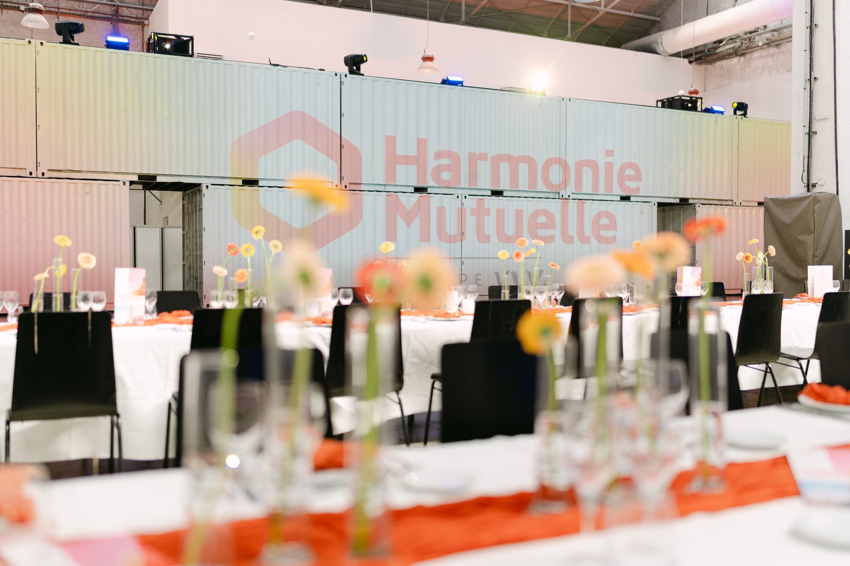 Harmonie Mutuelle's annual general meeting at the Carr&eacute; des Docks