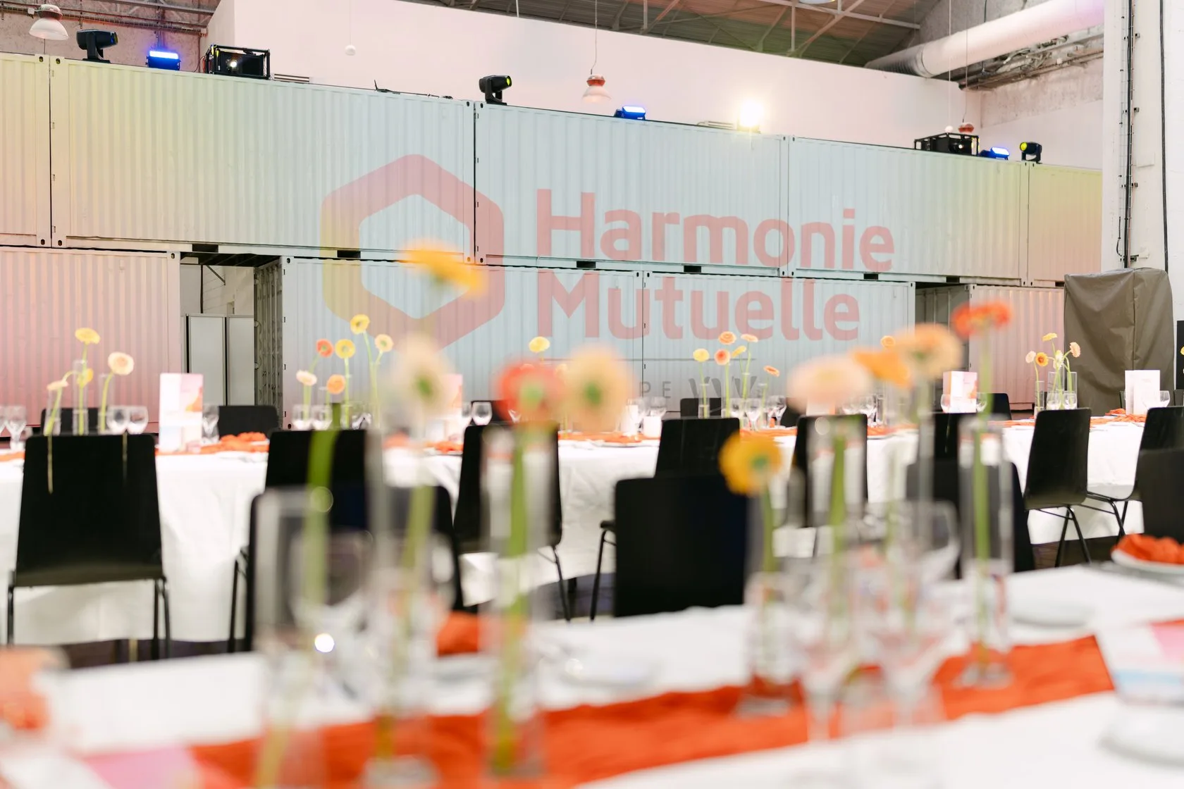 Harmonie Mutuelle's annual general meeting at the Carr&eacute; des Docks