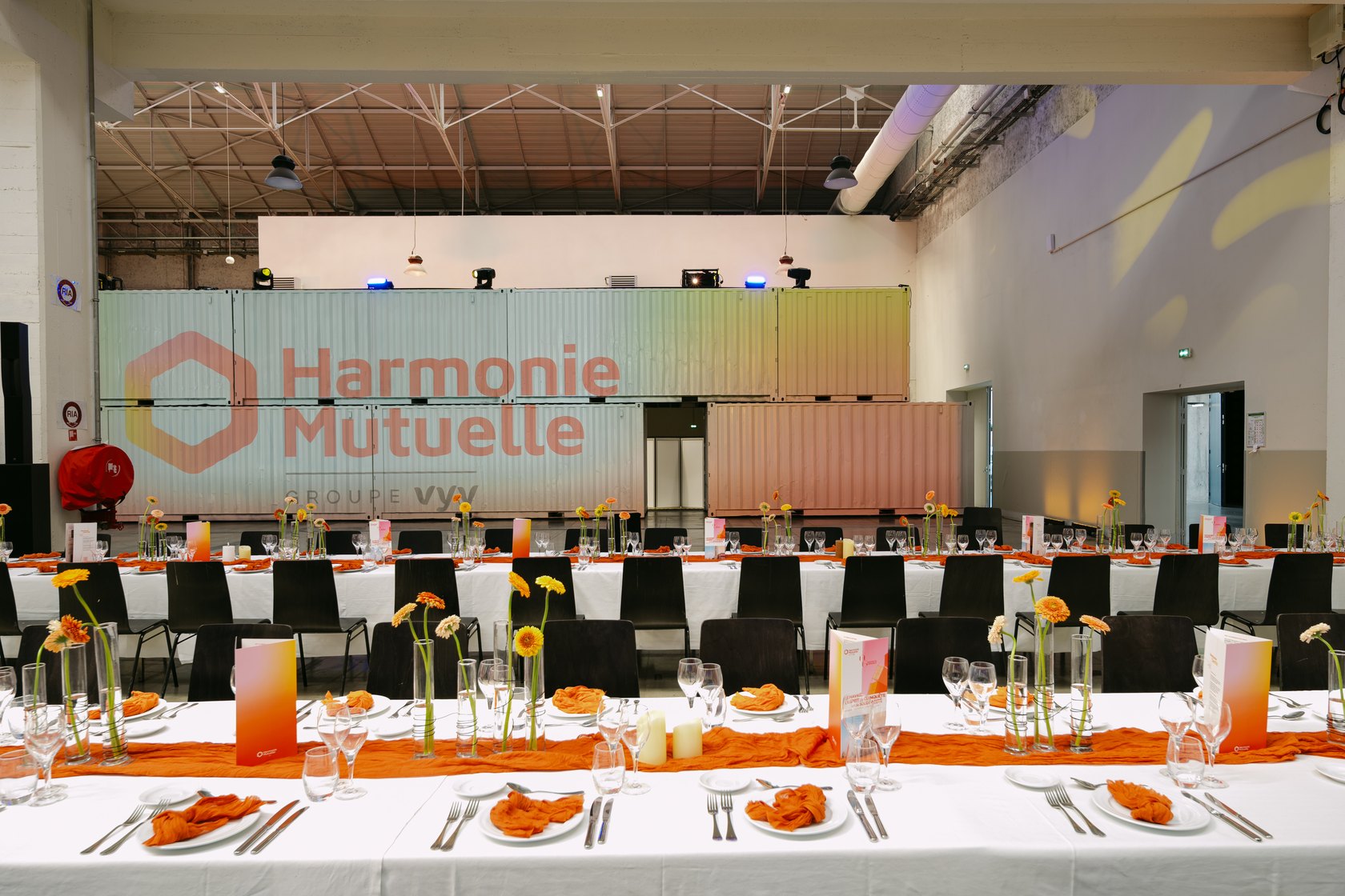 Harmonie Mutuelle's annual general meeting at the Carr&eacute; des Docks