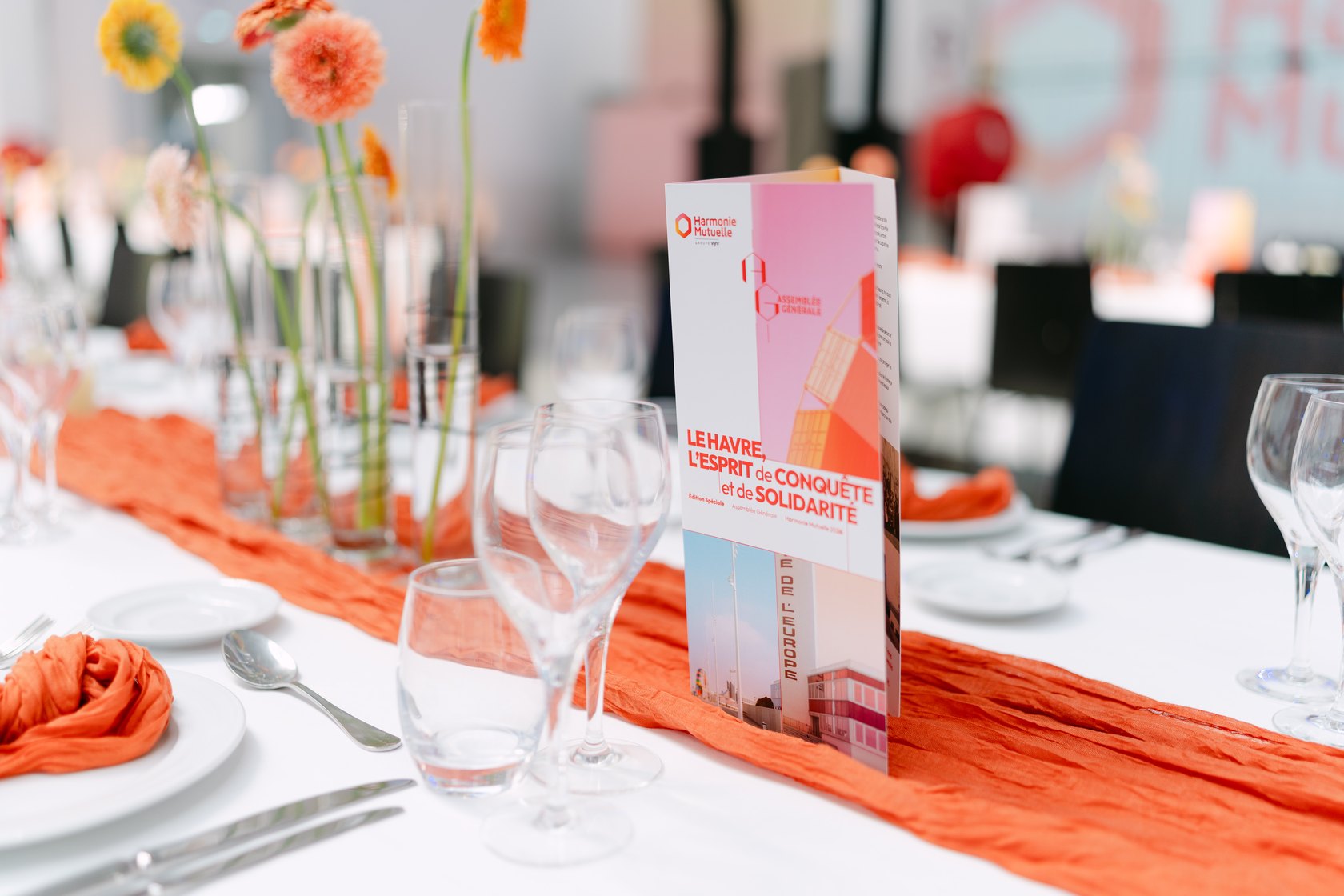 Harmonie Mutuelle's annual general meeting at the Carr&eacute; des Docks