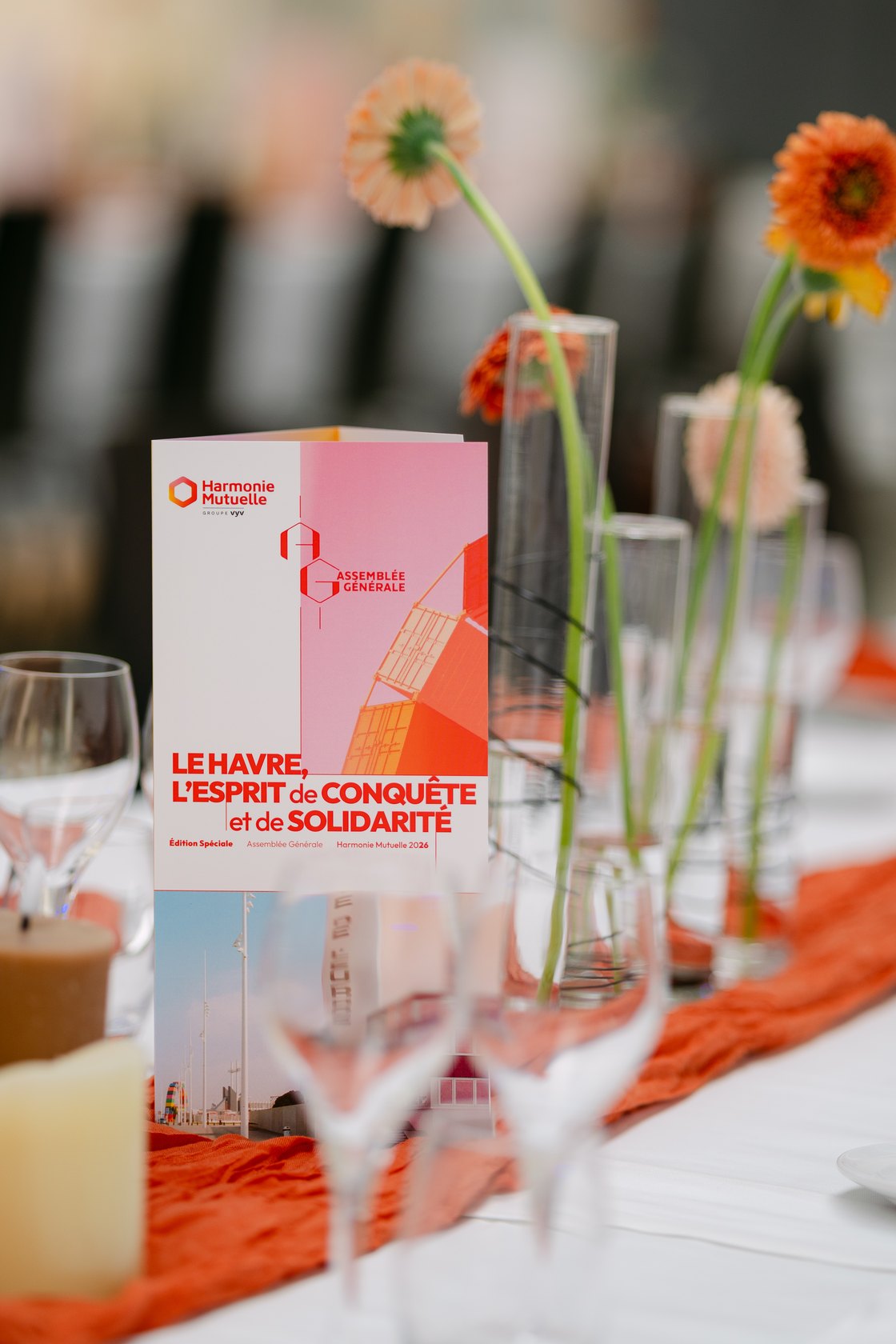 Harmonie Mutuelle's annual general meeting at the Carr&eacute; des Docks