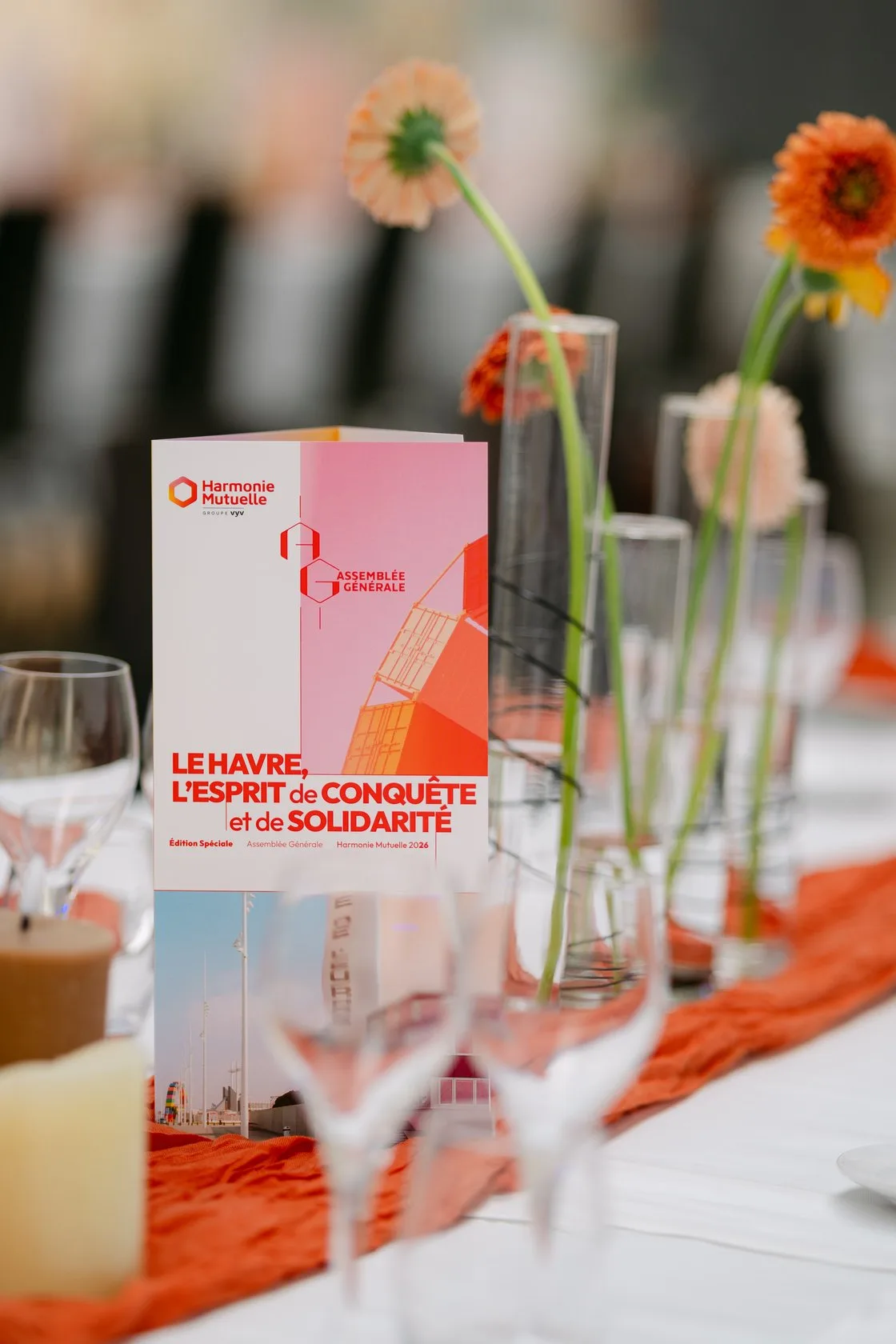 Harmonie Mutuelle's annual general meeting at the Carr&eacute; des Docks
