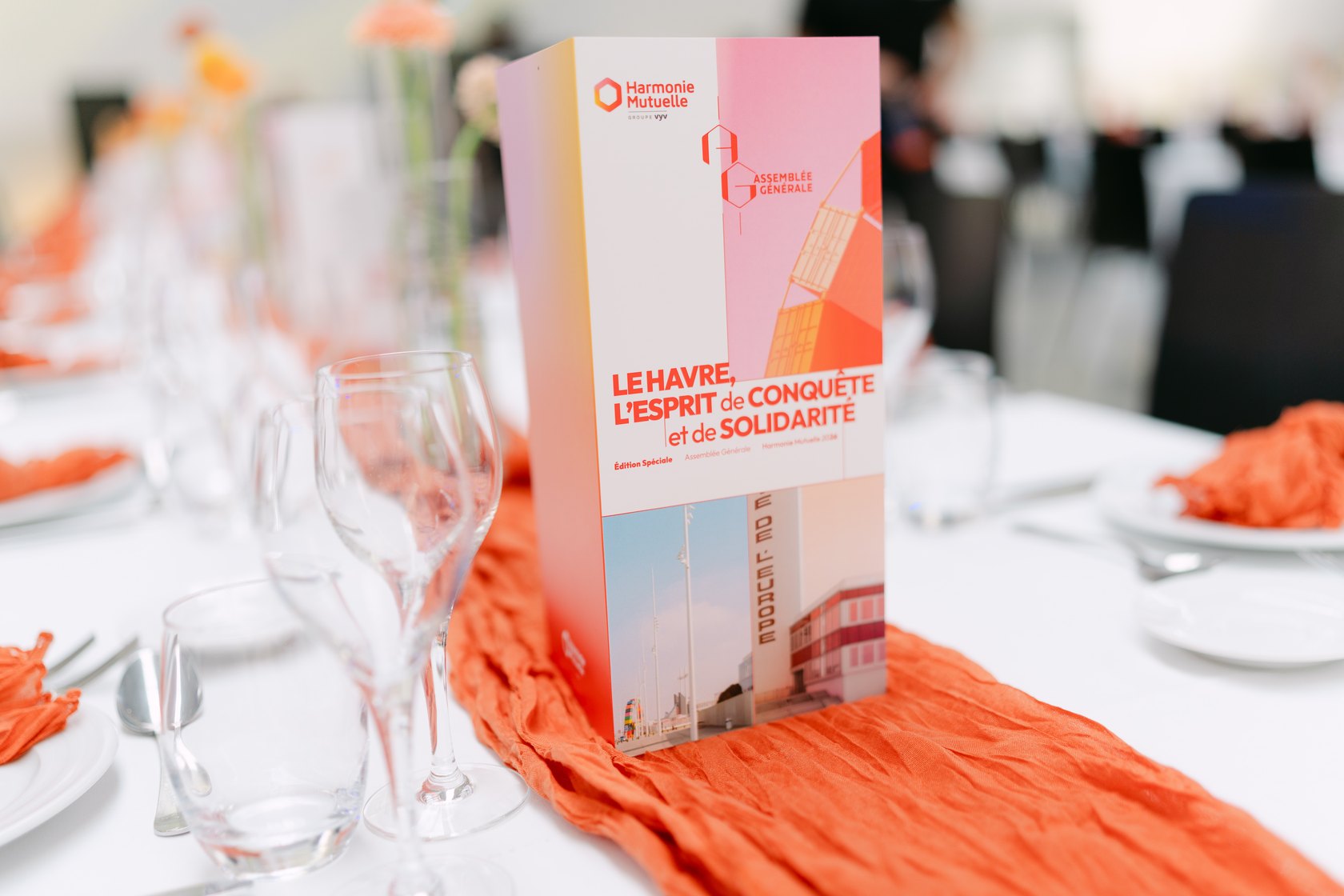 Harmonie Mutuelle's annual general meeting at the Carr&eacute; des Docks
