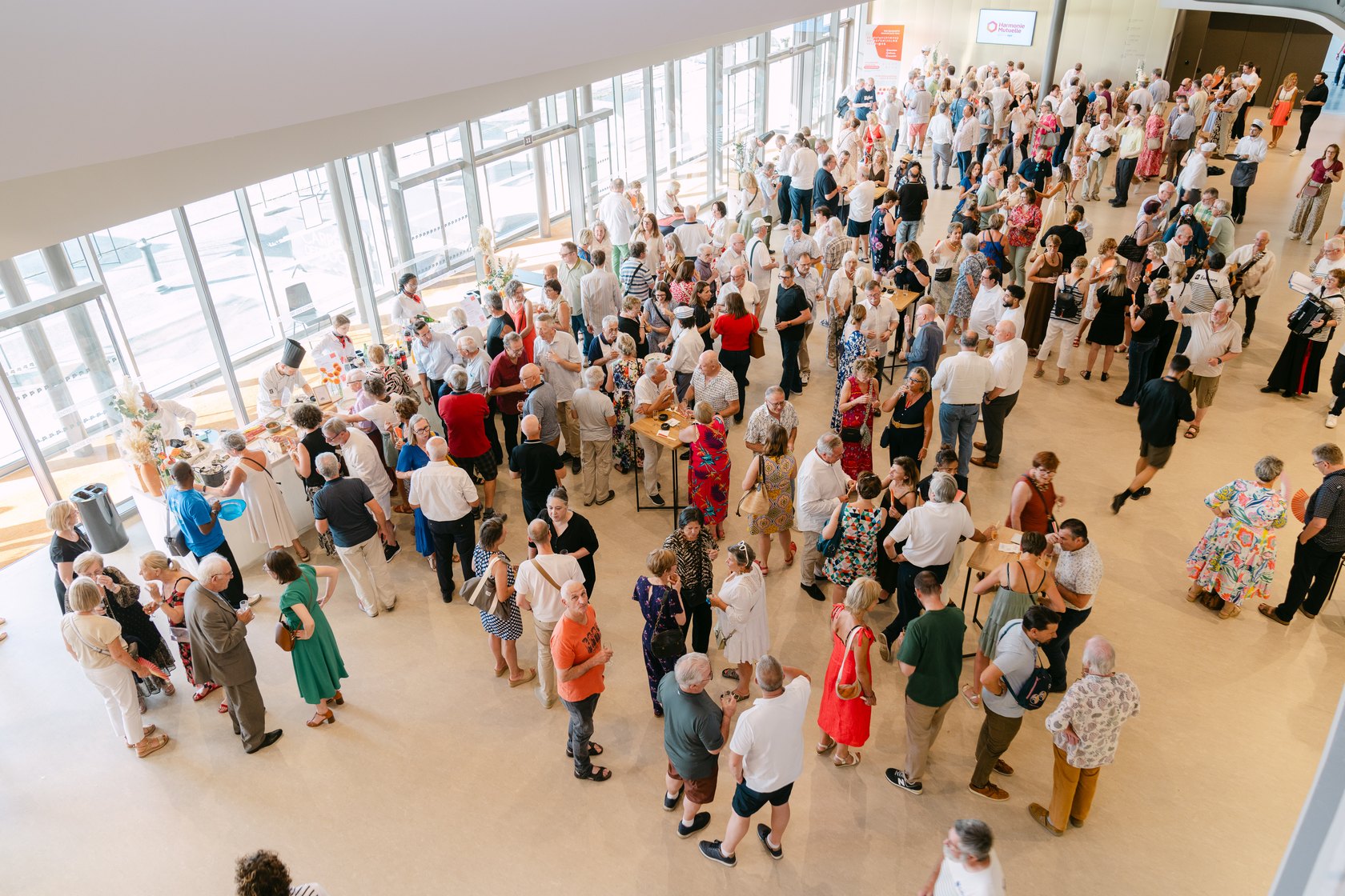 Harmonie Mutuelle's annual general meeting at the Carr&eacute; des Docks