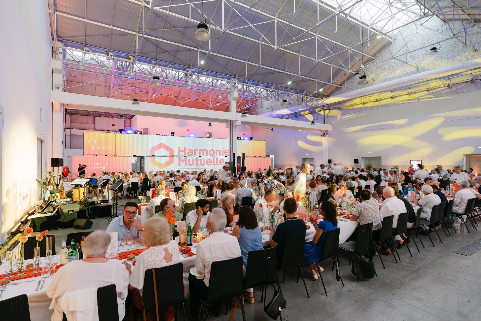 Harmonie Mutuelle's annual general meeting at the Carr&eacute; des Docks