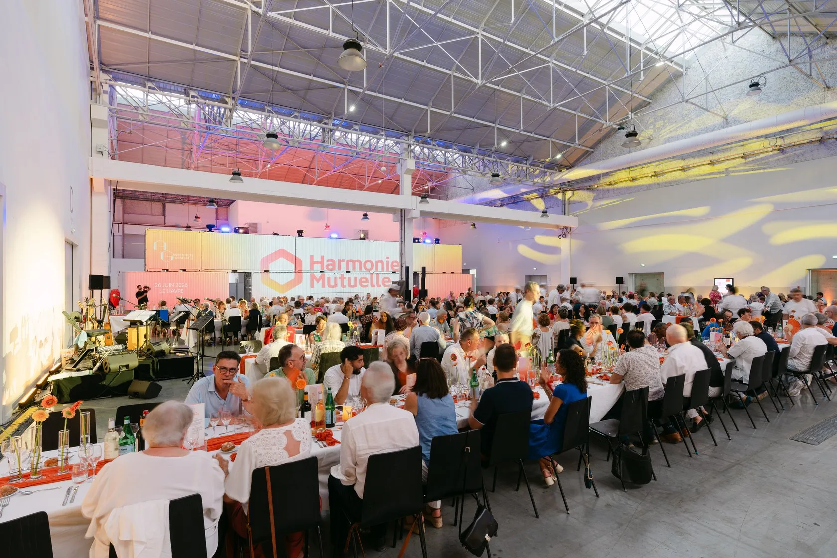 Harmonie Mutuelle's annual general meeting at the Carr&eacute; des Docks