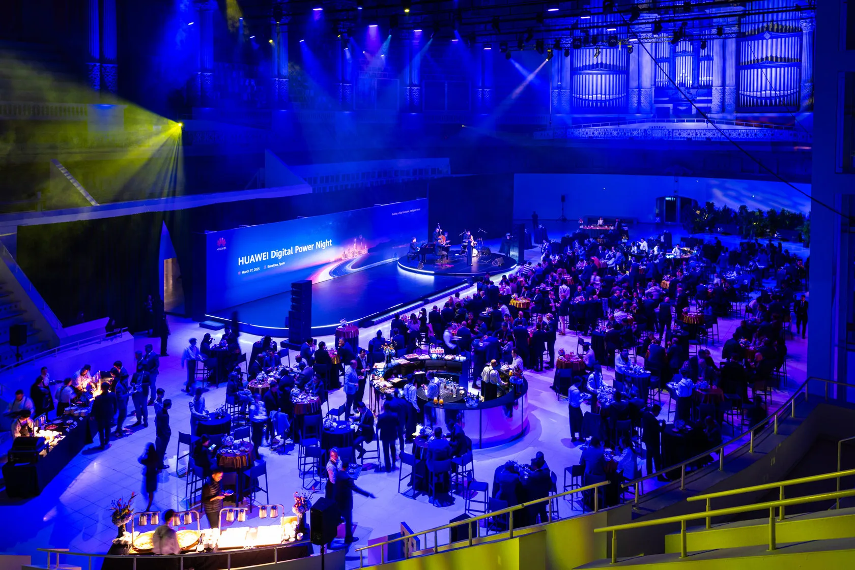 Soir&eacute;es Huawei au Mobile World Congress 2025, Barcelone