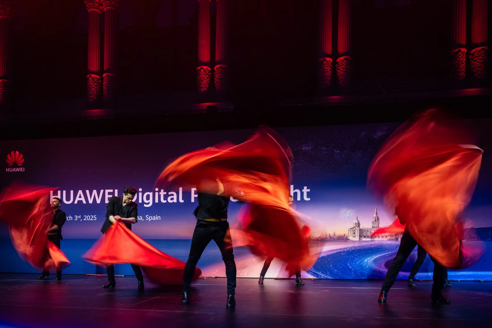 Soir&eacute;es Huawei au Mobile World Congress 2025, Barcelone