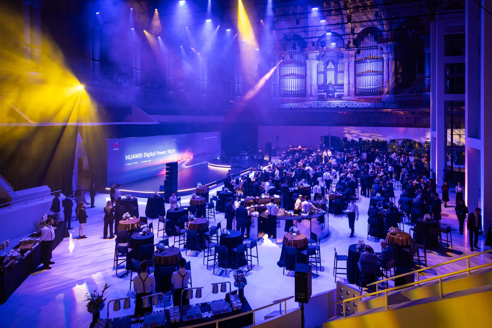 Soir&eacute;es Huawei au Mobile World Congress 2025, Barcelone