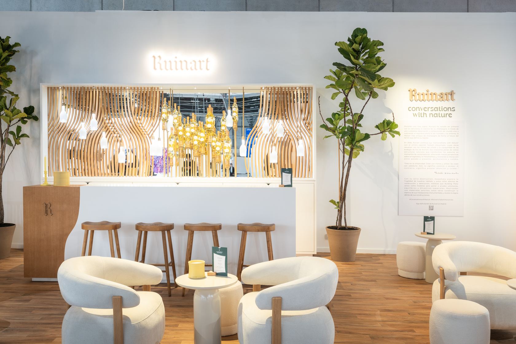 Ruinart at the ARCO Madrid fair