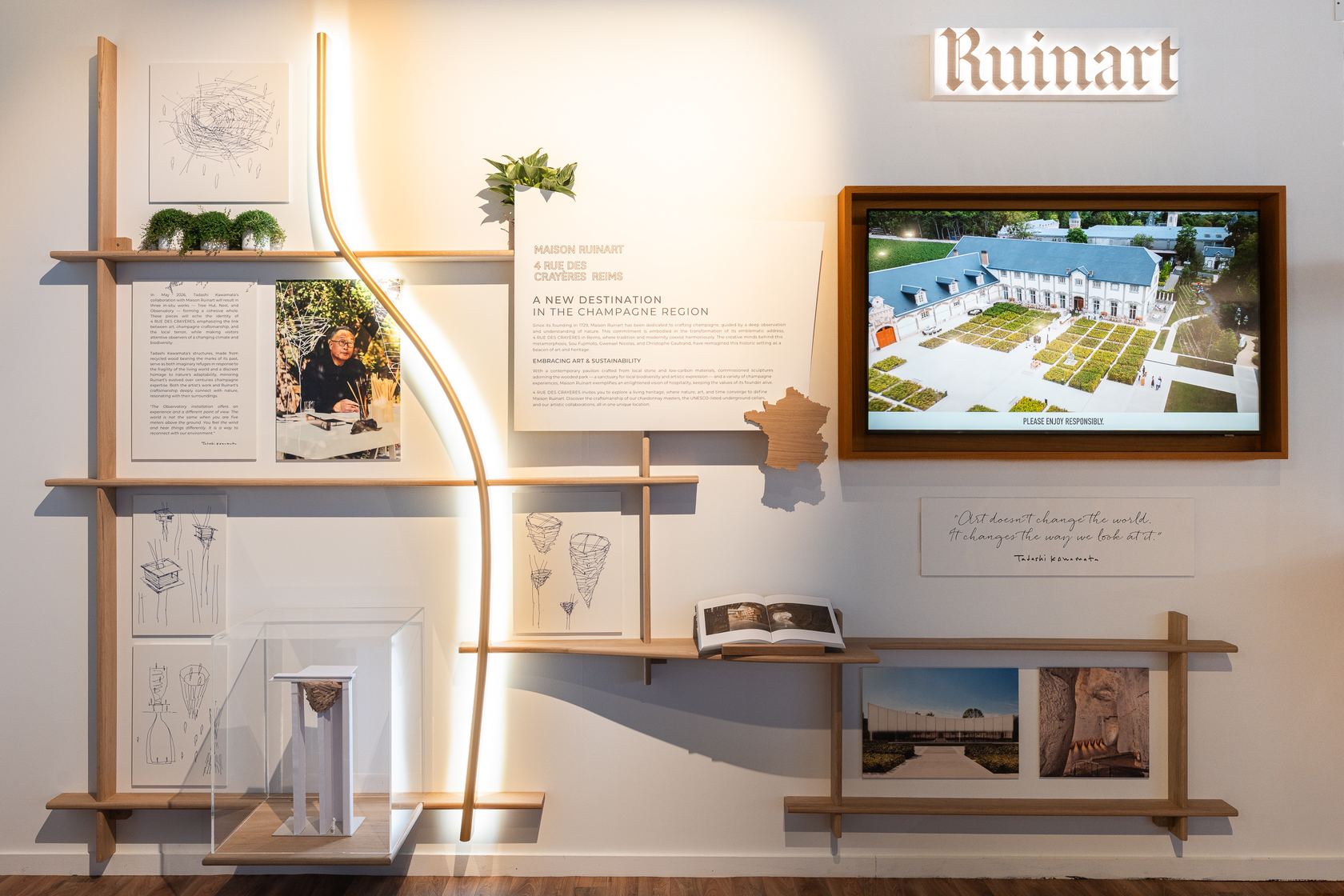 Ruinart at the ARCO Madrid fair