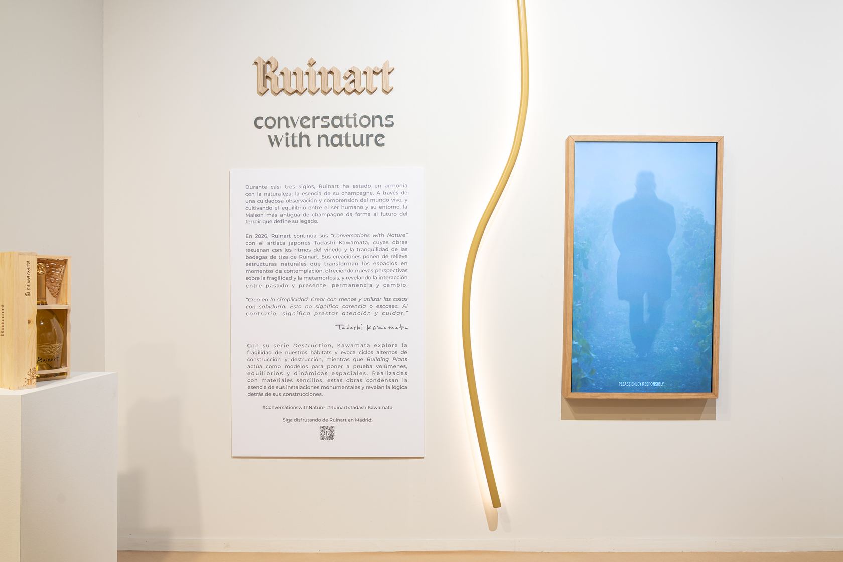 Ruinart at the ARCO Madrid fair