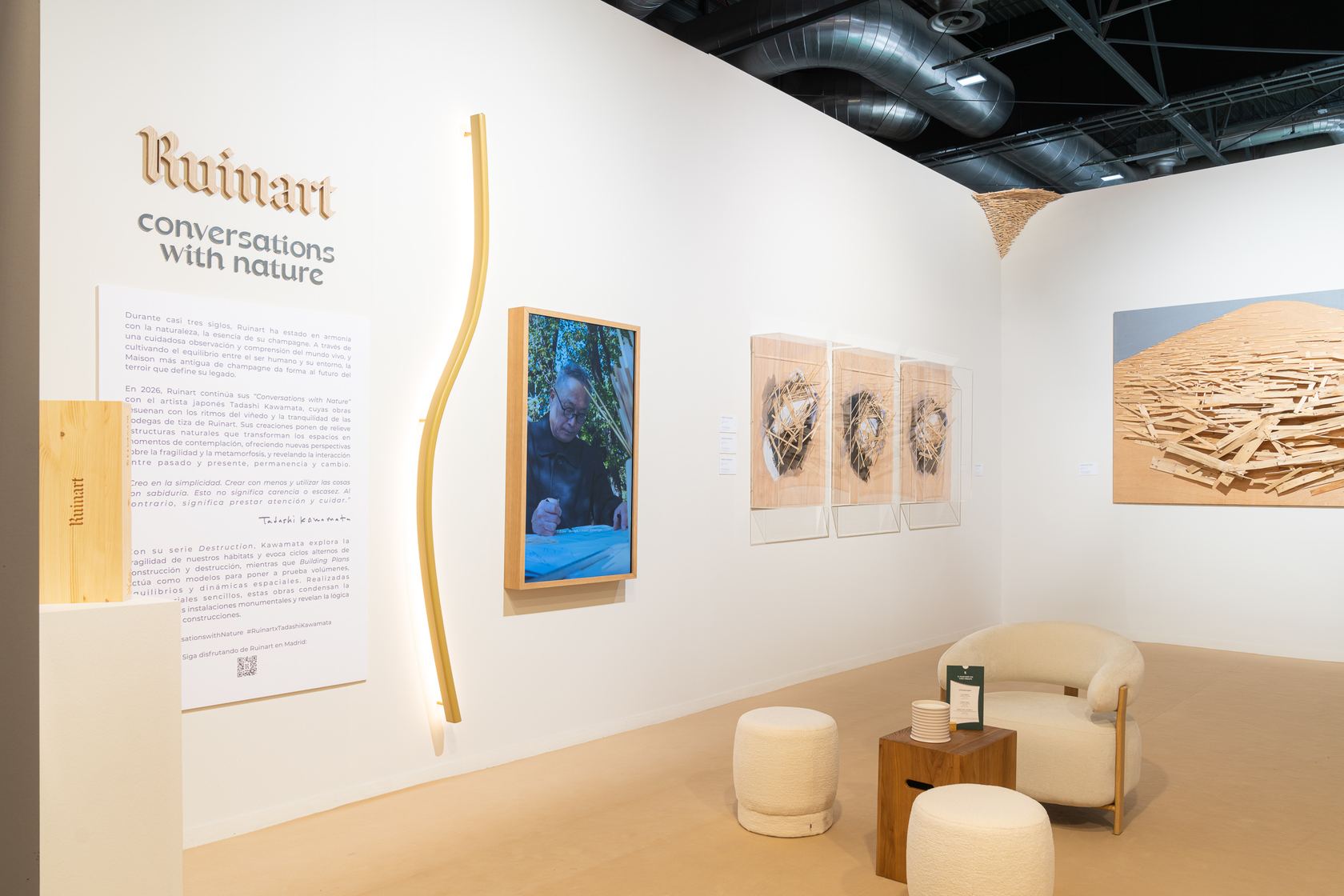 Ruinart at the ARCO Madrid fair
